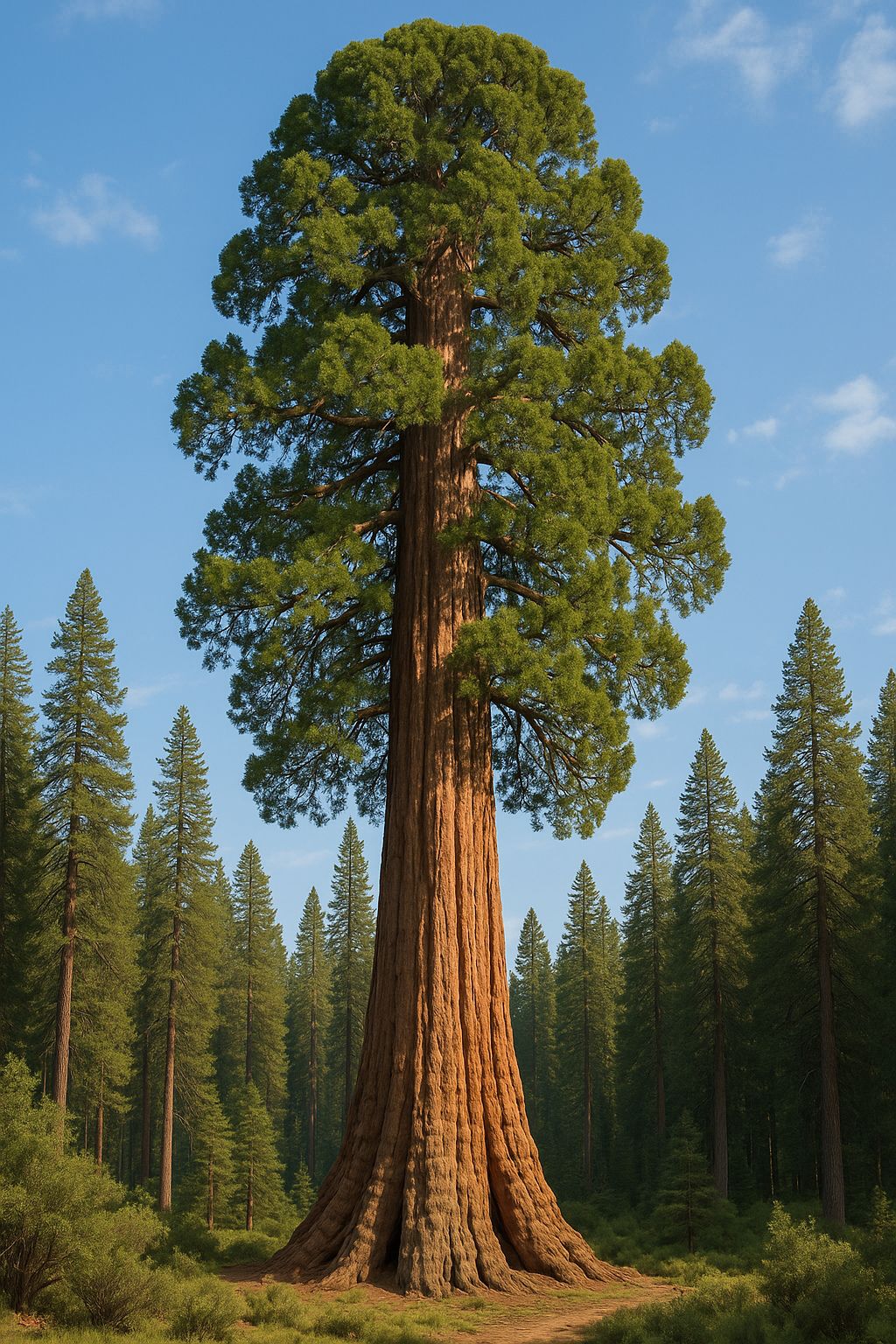 Bambus-Dresden: Berg-Mammutbaum Sequoiadendron giganteum - Ort: Dresden
